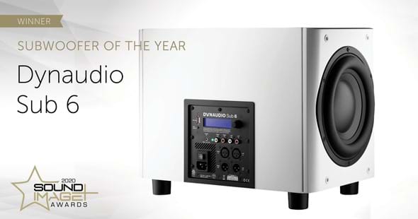 Dynaudio Sub 6 is Sound + Image's Subwoofer of the Year